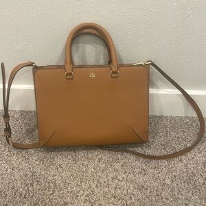 Tory Burch Saffiano Leather Bag.